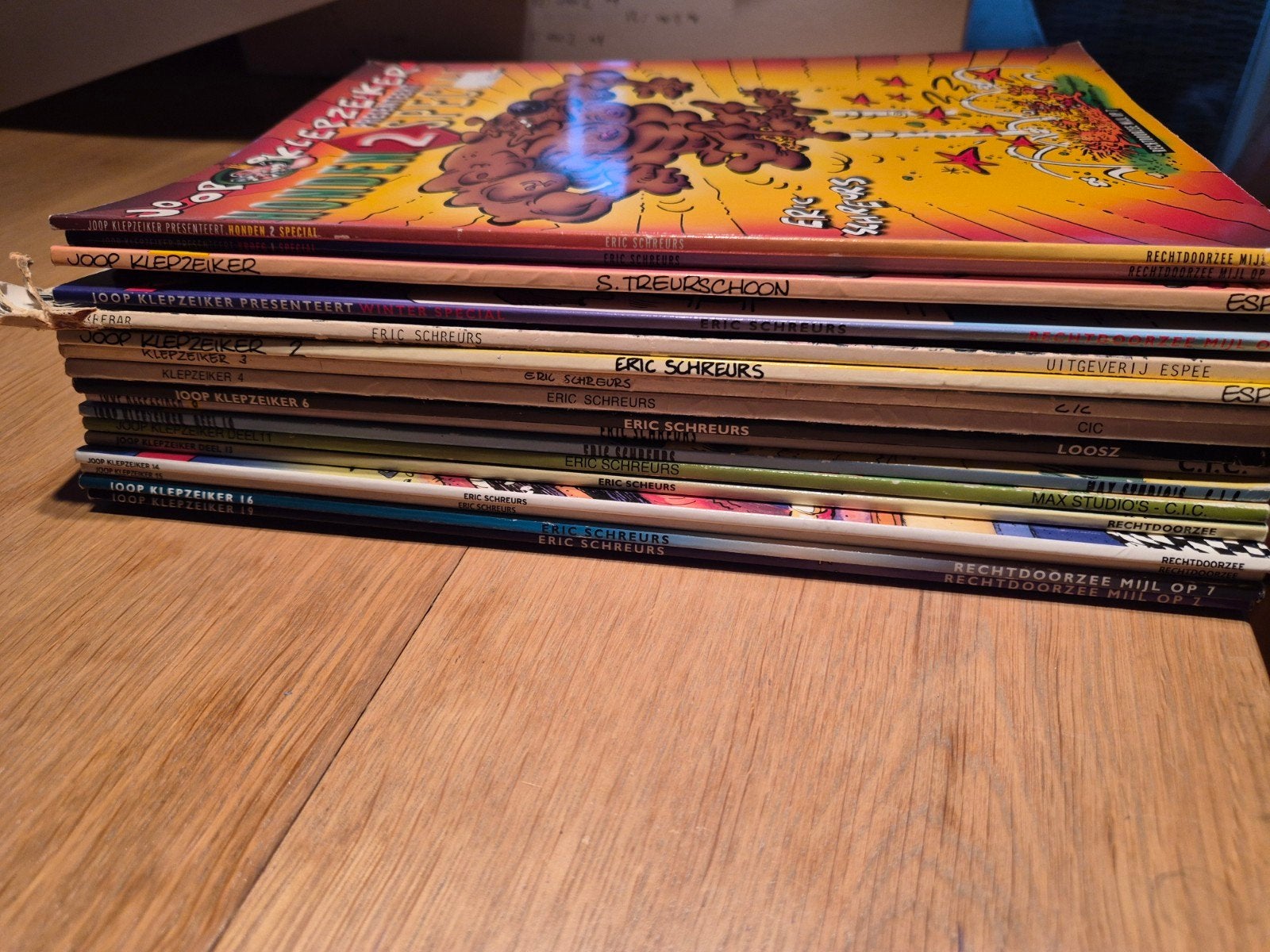 19x Joop Klepzeiker, Boeken, Meerdere stripboeken, Ophalen of Verzenden, Gelezen