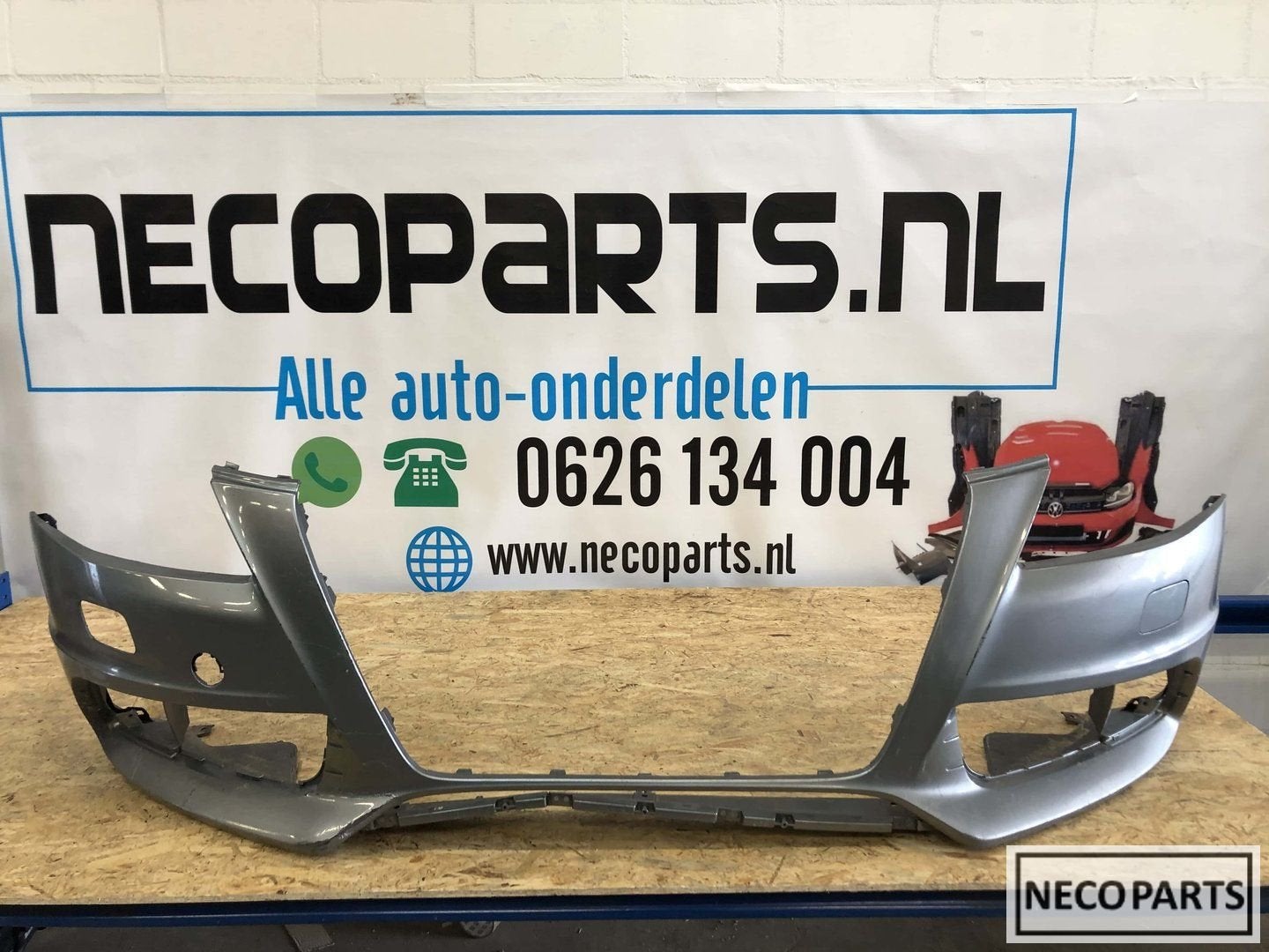Audi A4 B8 8K s-line voorbumper Kls 8K0807437D, Gebruikt, -, Voor, -