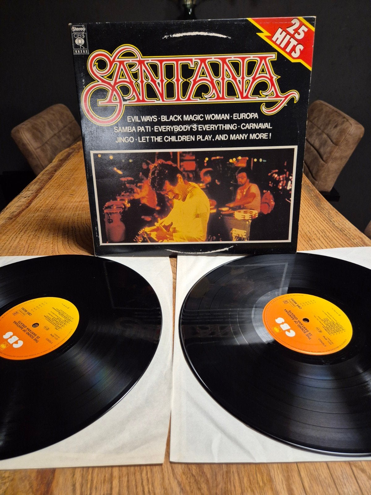 Santana - 25 Hits Dubbel-LP (Pop/Rock), Gebruikt, Pop, Complilatie, Ophalen of Verzenden