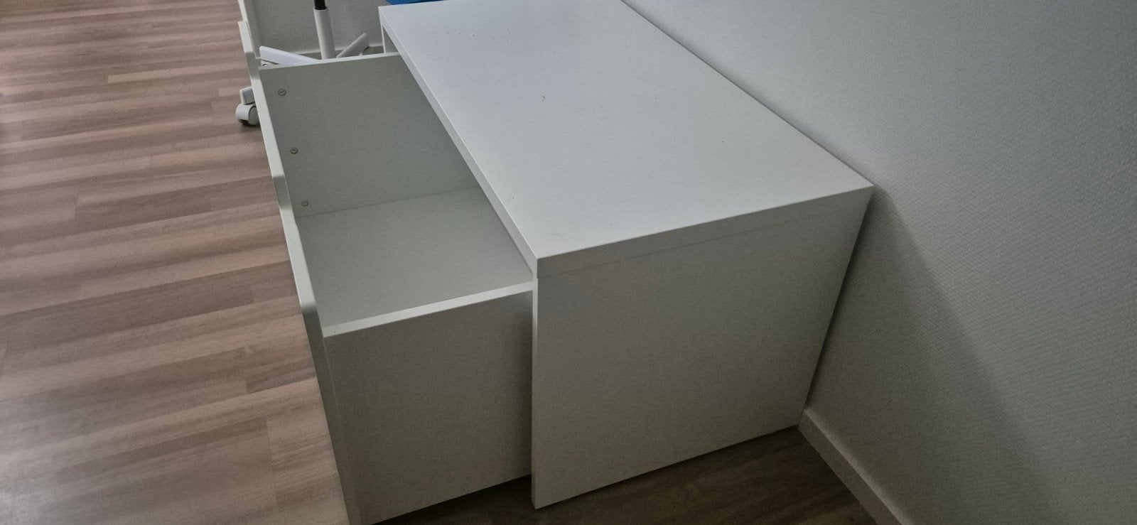 Witte Ikea Stuva ladekast met uitschuifbare lade, Ophalen, Gebruikt