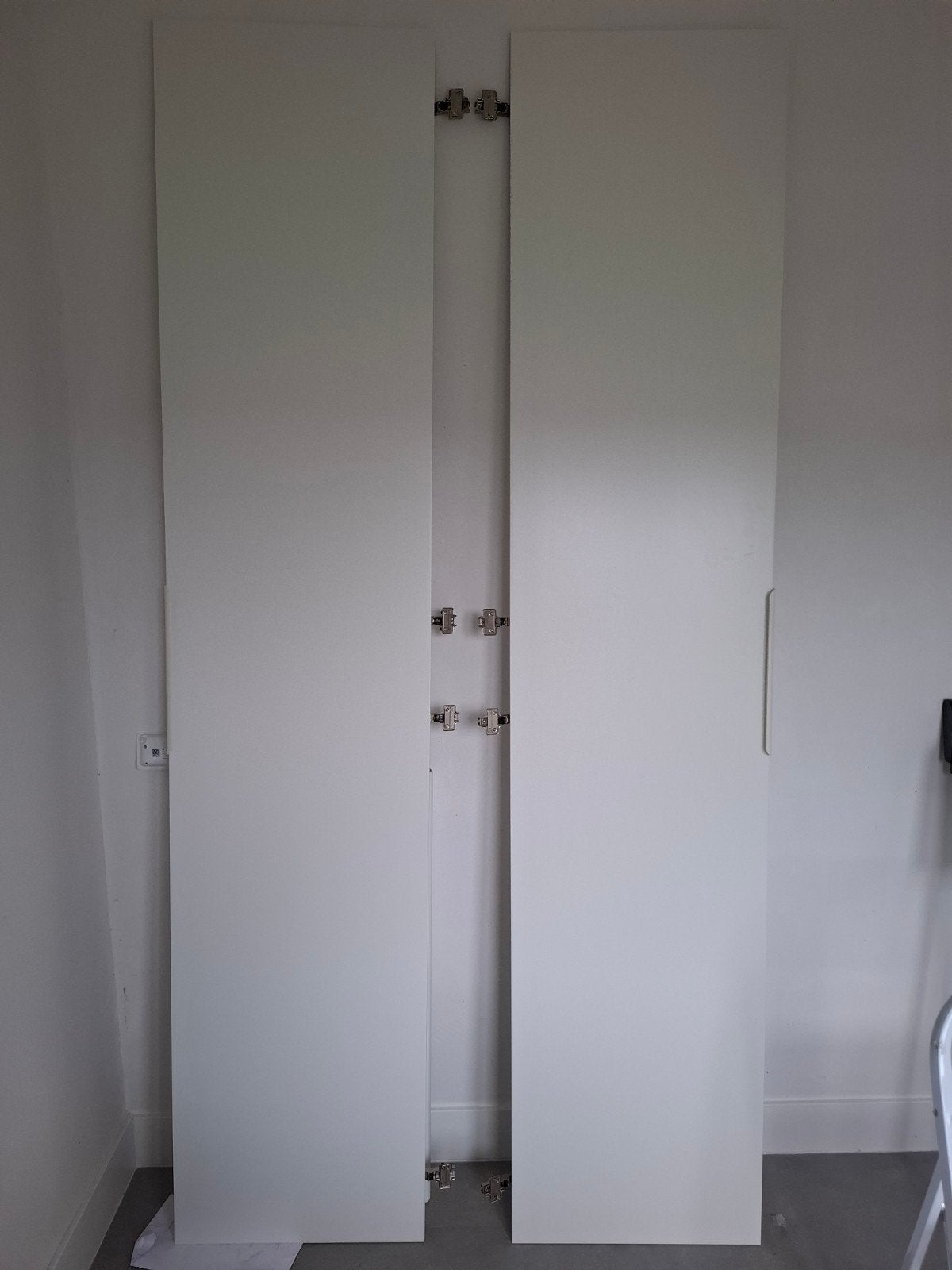 2x IKEA PAX FORSAND deuren, wit, 50x229 cm, Ophalen, Minder dan 50 cm, 200 cm of meer, Zo goed als nieuw