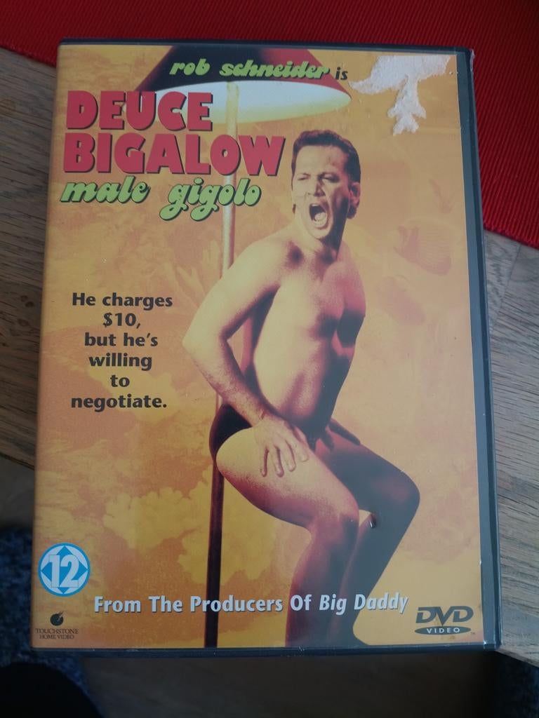 Deuce Bigalow: Male Gigolo DVD - Rob Schneider Komedie, Cd's en Dvd's, Dvd's | Komedie, Gebruikt, Romantische komedie, Vanaf 12 jaar