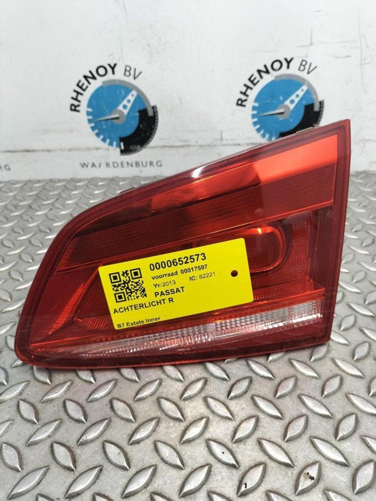 VOLKSWAGEN PASSAT B7 365 BlueMotion ACHTERLICHT R 2013, Ophalen of Verzenden, Gebruikt, Stiba lid