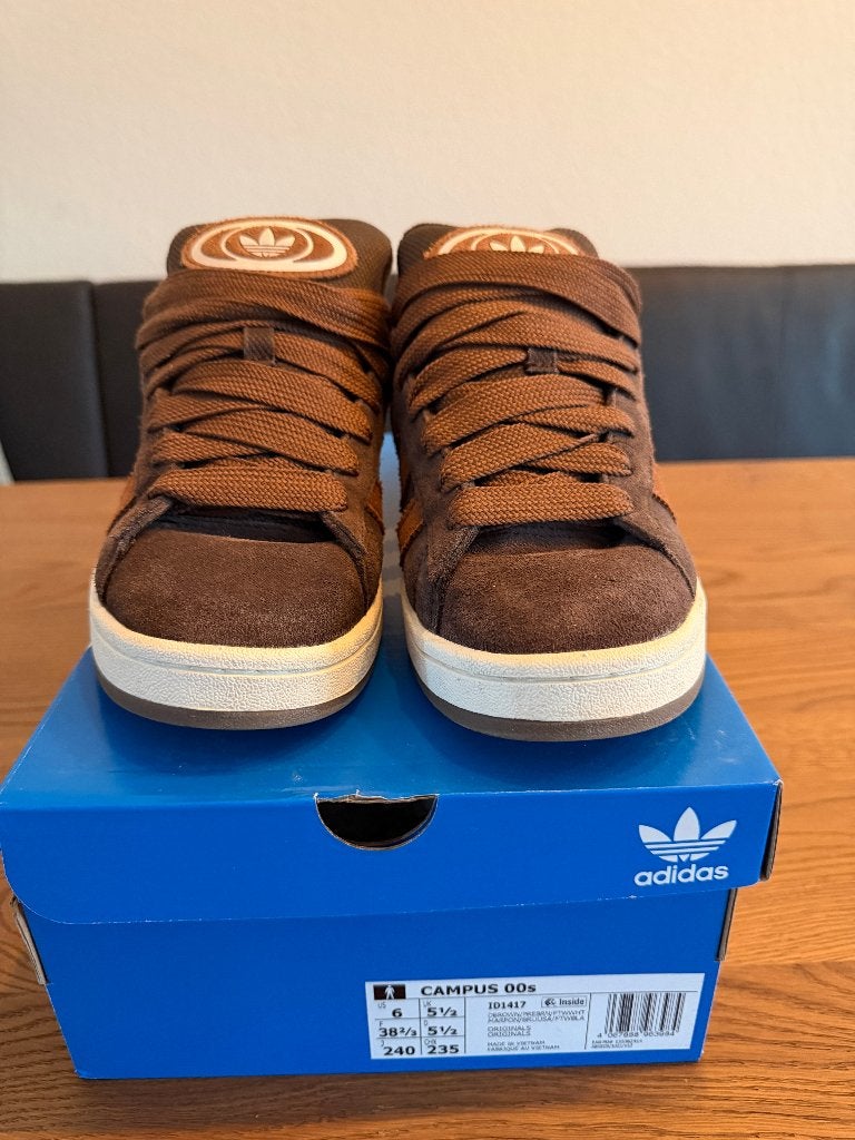 Adidas Campus 00's sneakers bruin, EU 38, 2/3, Kleding | Dames, Schoenen, Bruin, Adidas, Ophalen of Verzenden, Sneakers of Gympen