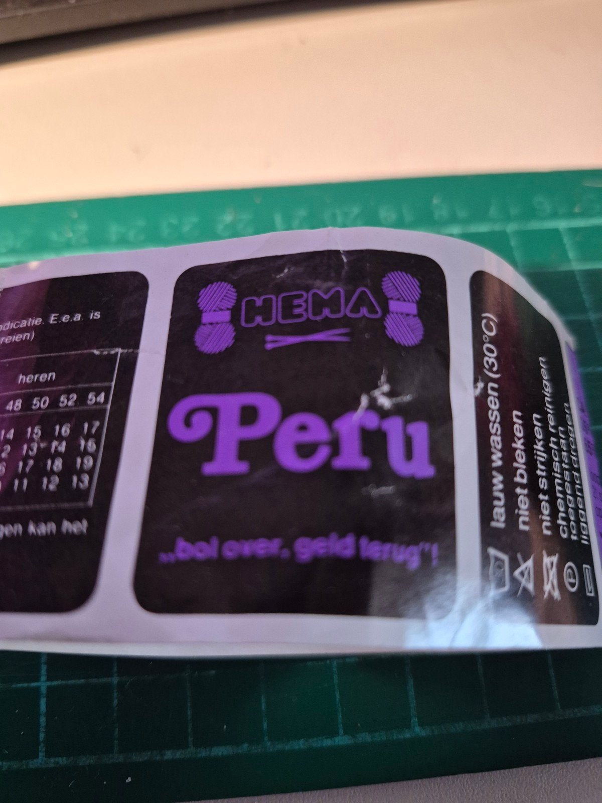 11 bollen katoen /acryl Peru (hema), Ophalen of Verzenden, Nieuw