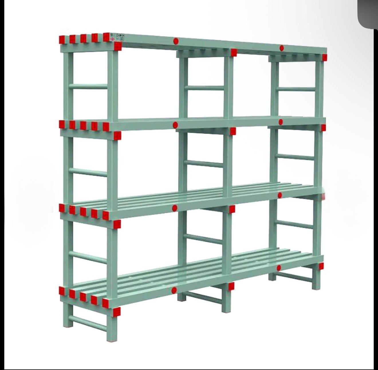 REA-rek occasion – 200x50x175 cm – veelzijdig opbergsysteem, Ophalen