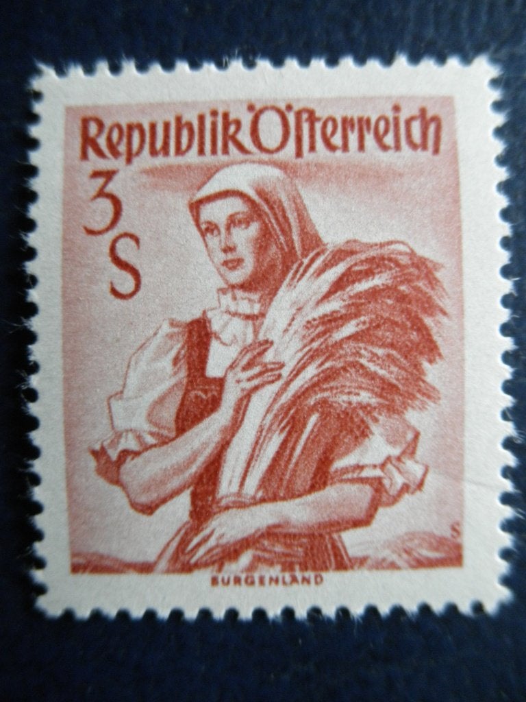 Postzegels Oostenrijk 1948 klederdracht nr. 922 - cw 4,00 pf, Postzegels en Munten, Postzegels | Europa | Oostenrijk, Ophalen of Verzenden