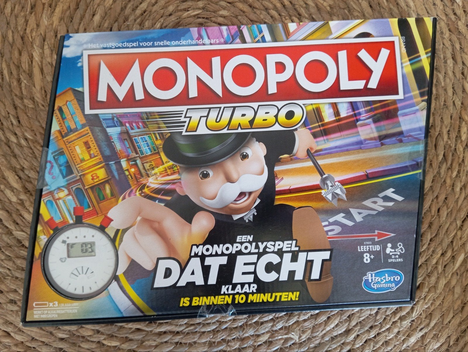 Monopoly Turbo - Het snelle vastgoedspel van Hasbro Gaming, Hobby en Vrije tijd, Gezelschapsspellen | Bordspellen, Een of twee spelers