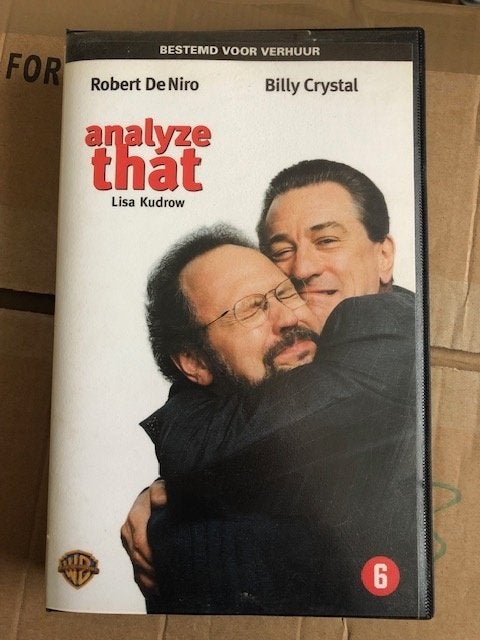 Analyze That VHS Videoband ex-rental, Vanaf 16 jaar, Ophalen of Verzenden, Gebruikt, Horror