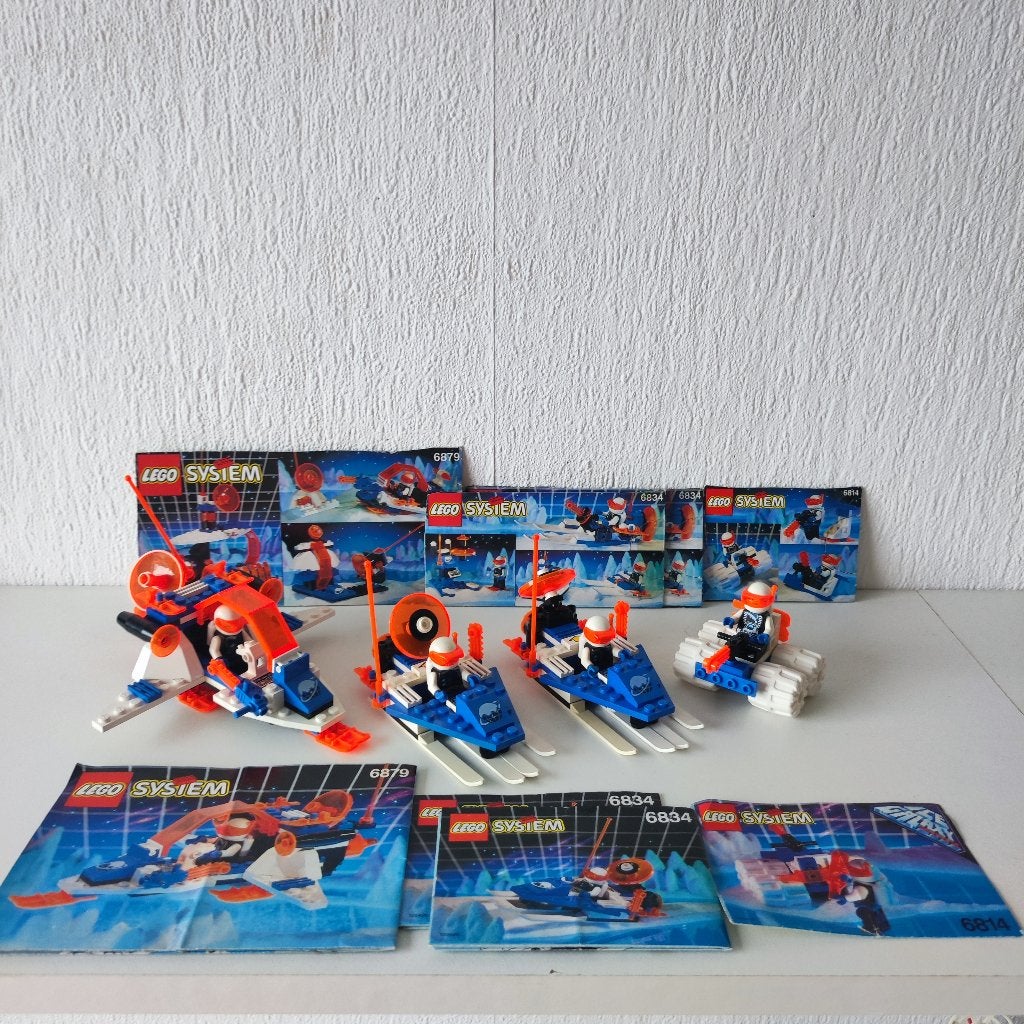 Lego Space Ice Planet Bundle: 6879, 6834 x2, 6814, Lego, Ophalen of Verzenden, Space, Complete set