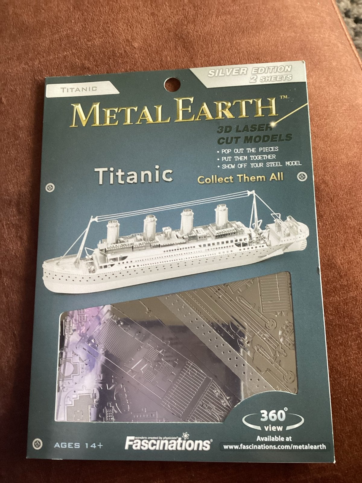 Metal Earth Titanic 3D Laser Cut Model - Nieuw, Ophalen of Verzenden, Nieuw, 1:200 of kleiner, Overige merken