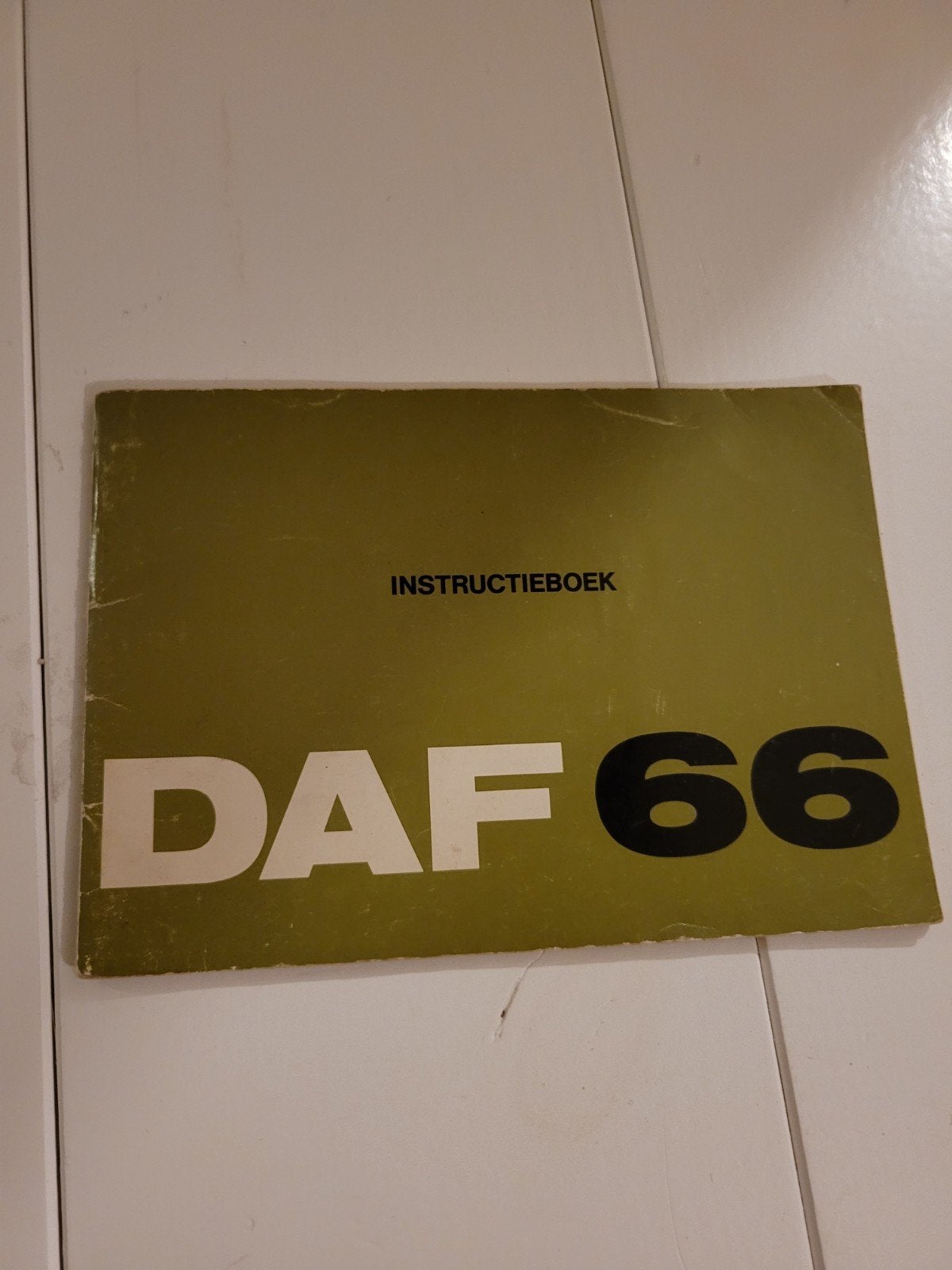 DAF 66 Instructieboek - Origineel, Auto diversen, Handleidingen en Instructieboekjes, Ophalen of Verzenden