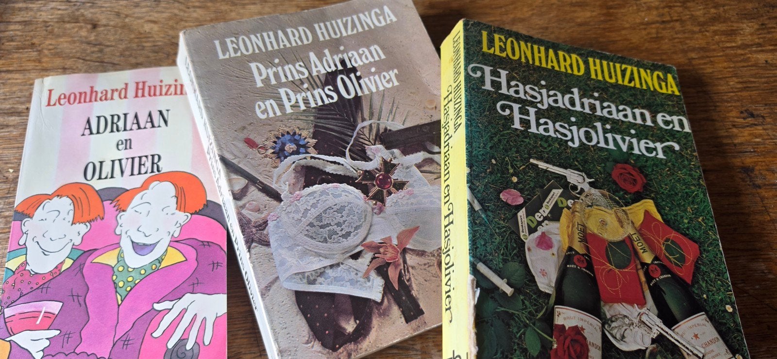 Boeken van Leonhard Huizinga: Adriaan en Olivier serie, Ophalen of Verzenden, Gelezen, Leonhard Huizinga, Nederland