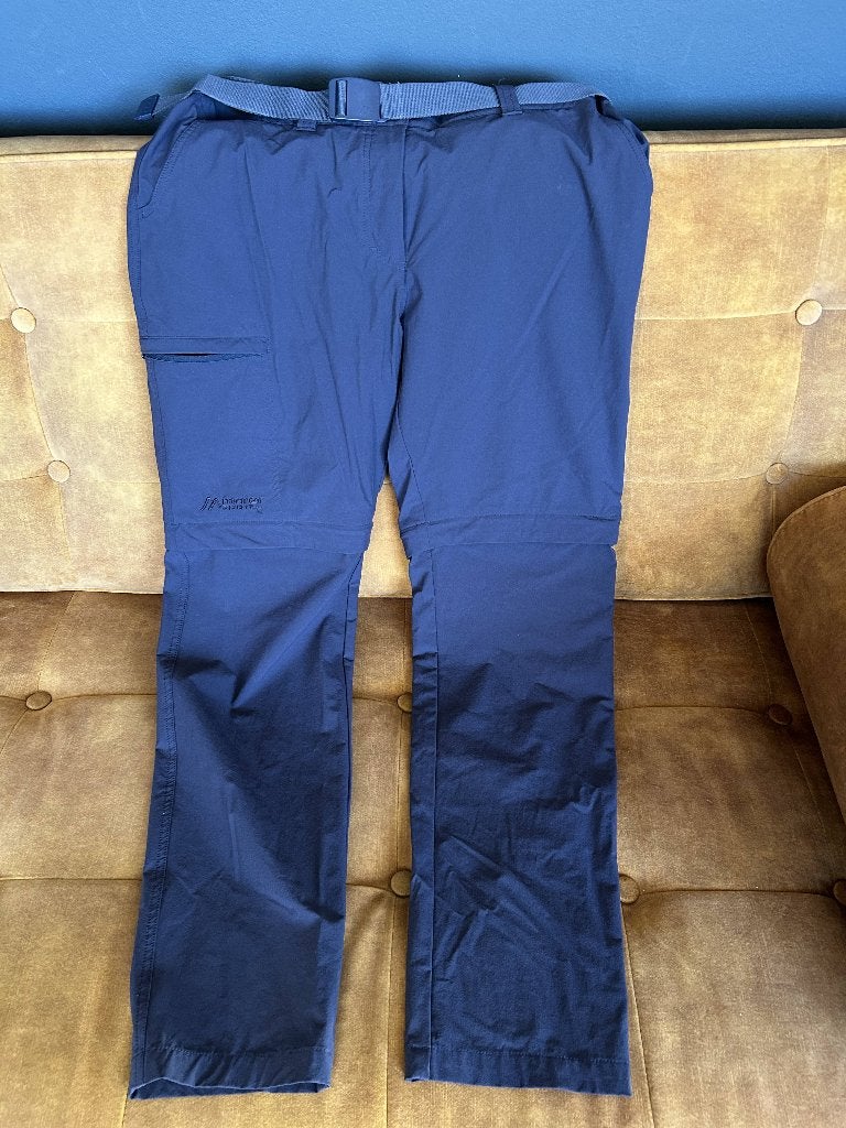 Maier sports Inara slim zipp-off dameswandelbroek, Blauw, Maat 42/44 (L), Ophalen of Verzenden, Zo goed als nieuw
