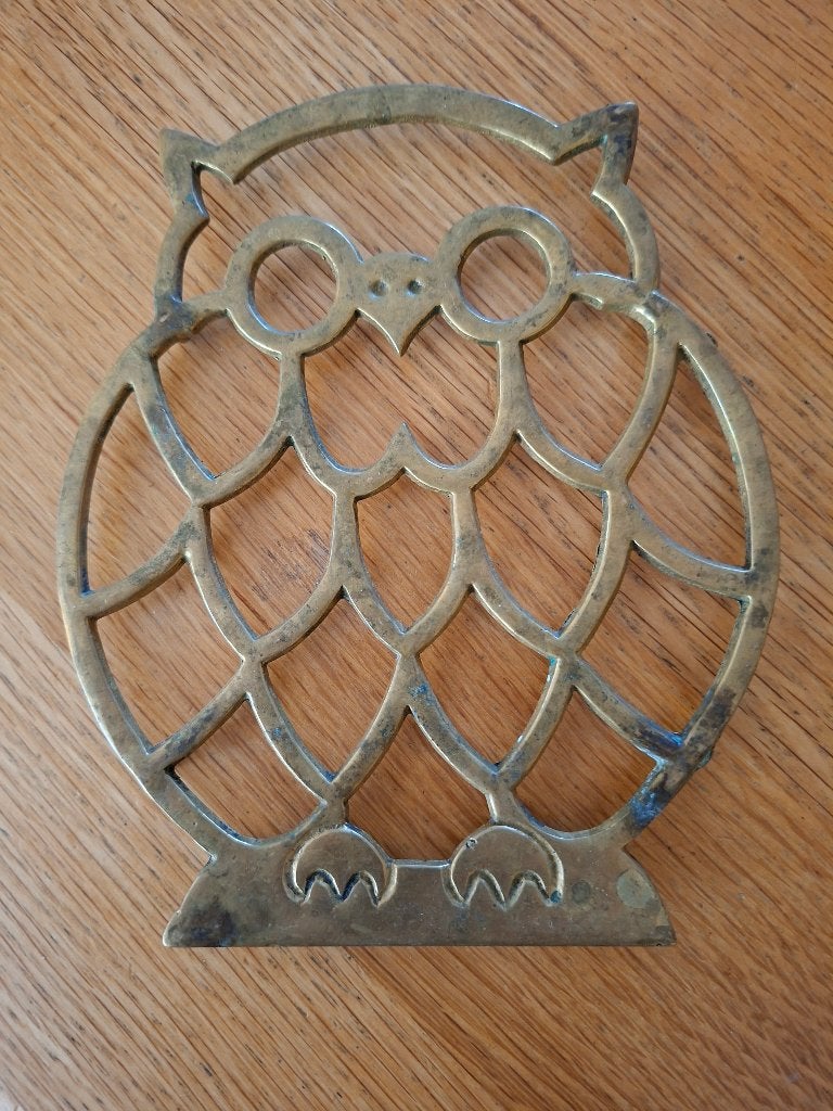 onderzetter in vorm van een uil, Ophalen of Verzenden