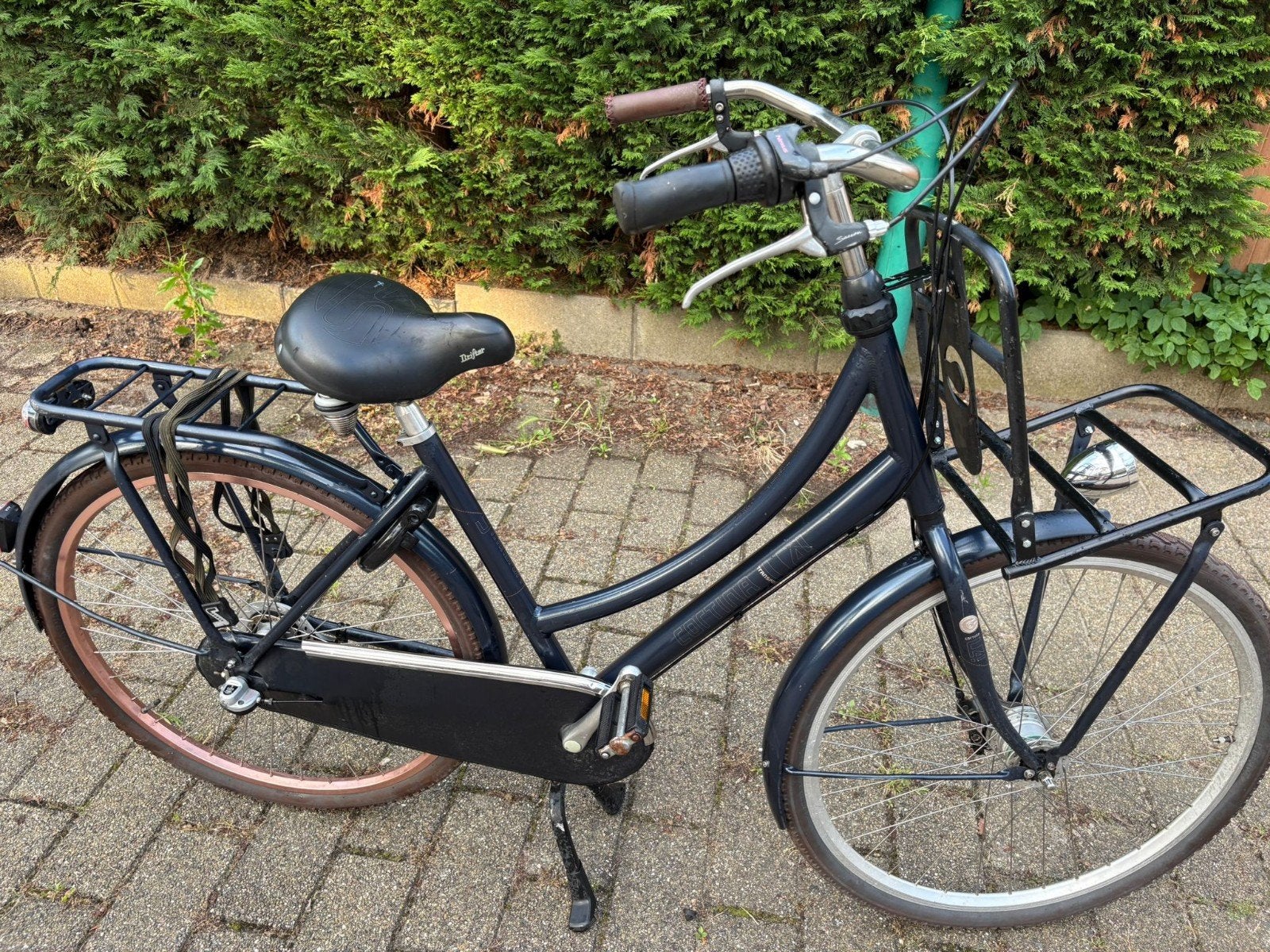 Cortina u4 transportfiets omafiets 28 inch, Fietsen en Brommers, Ophalen, Cortina U4 transportfiets, Versnellingen, 53 tot 56 cm