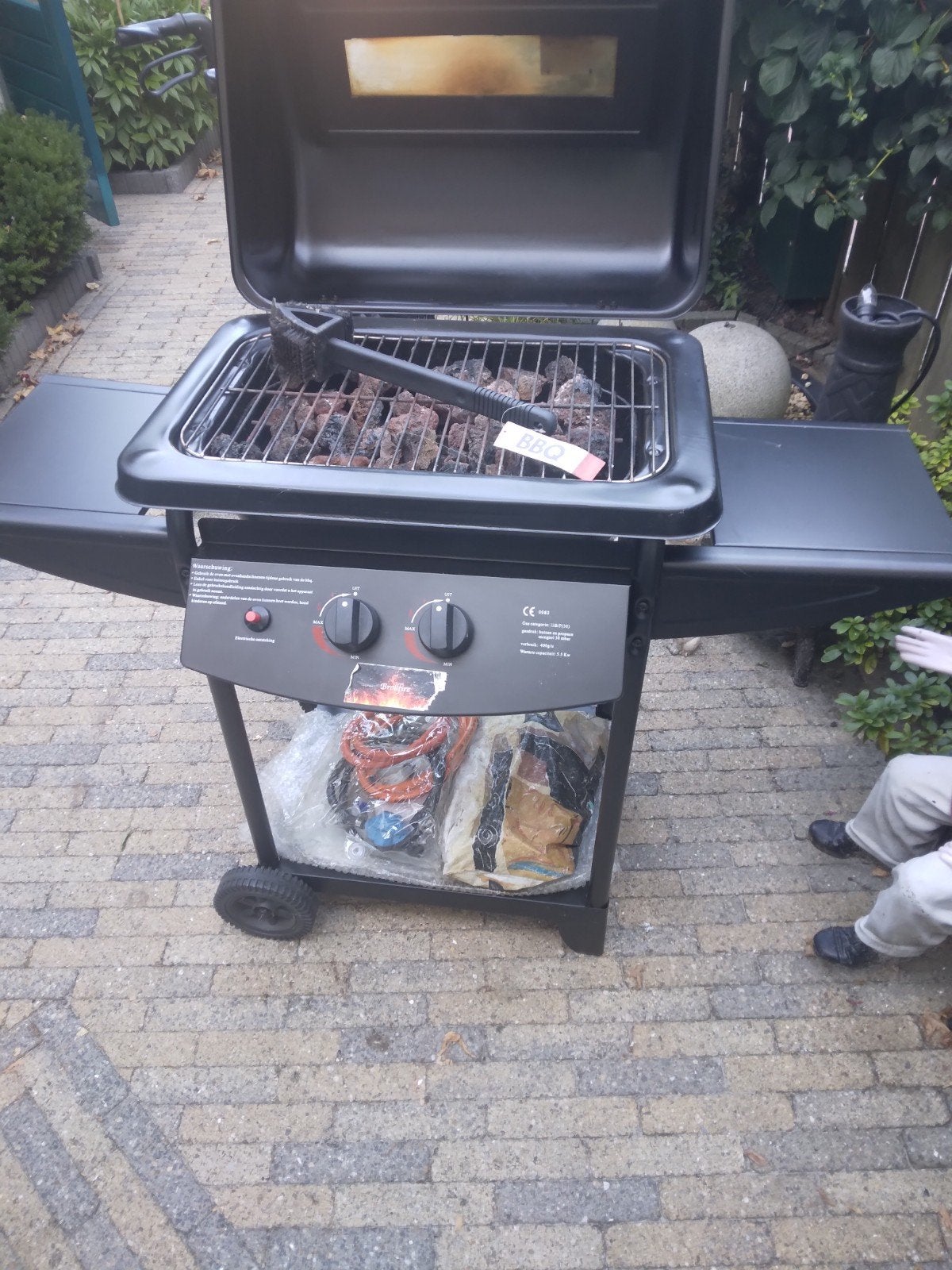 bbq, Ophalen