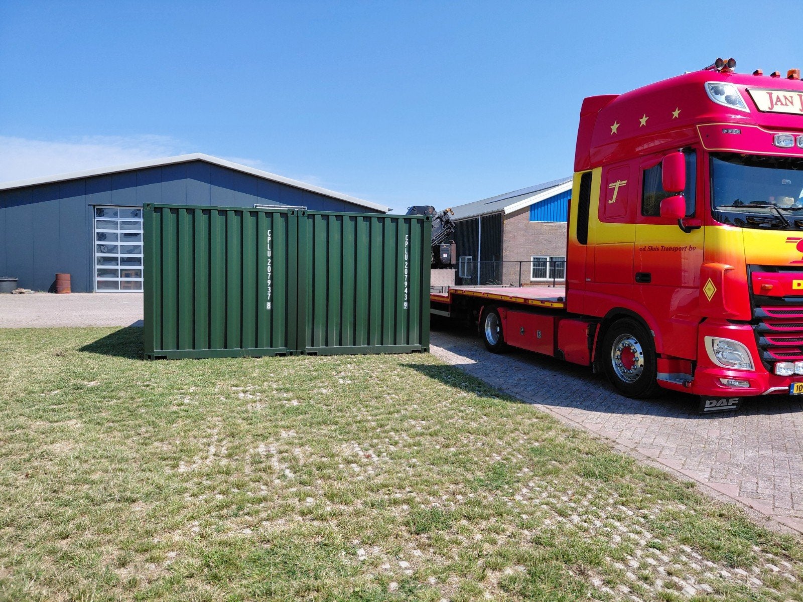 container, Ophalen of Verzenden