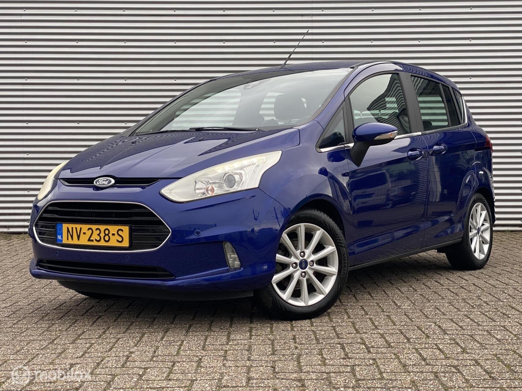 Ford B-Max 1.0 EcoBoost Titanium | NAP | ZEER NETJES | APK |, Auto's, Voorwielaandrijving, Gebruikt, Origineel Nederlands, Bedrijf