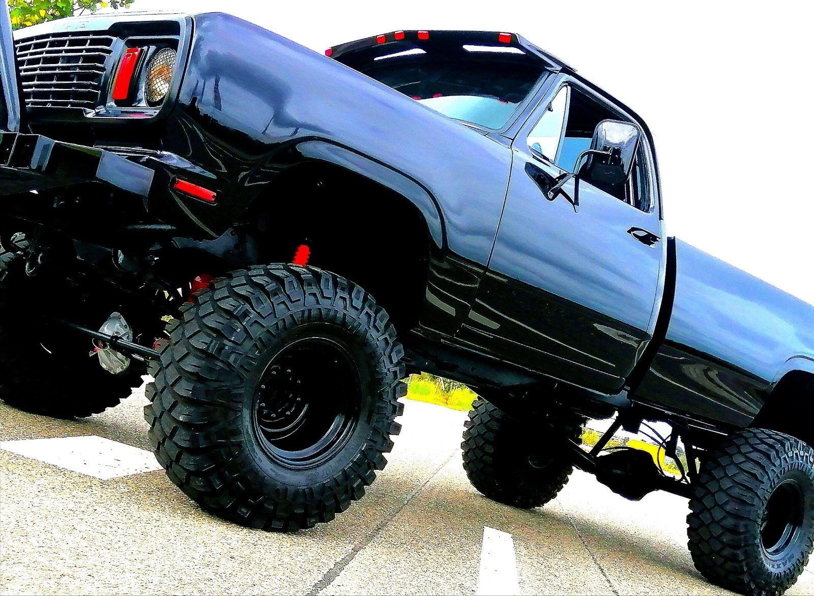 SHOW AUTO DODGE POWER WAGON W200. 1977, LPG  360 V8 ,LIFTED,, Auto's, Dodge, Bedrijf, Ophalen