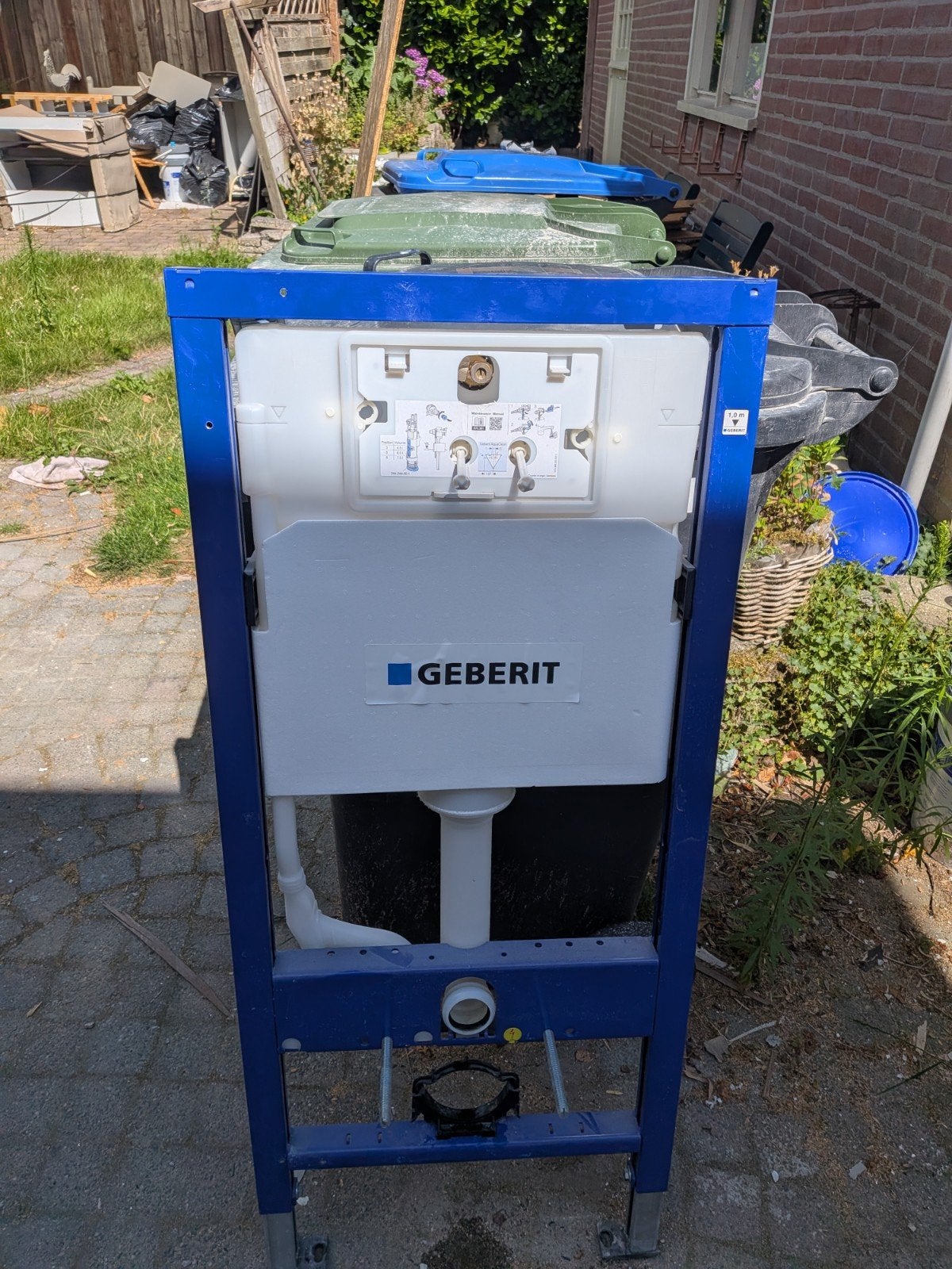 Geberit inbouwreservoir, Doe-het-zelf en Verbouw, Ophalen, Gebruikt, Toilet