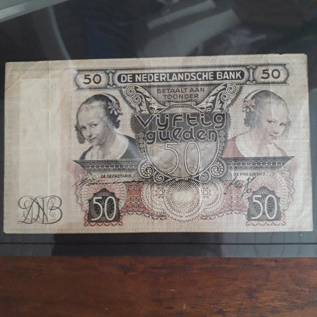 papiergeld, Postzegels en Munten, Verzenden, 50 gulden, Los biljet