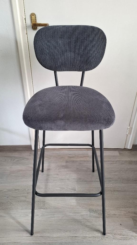 Barkruk (Leen Bakker) los of set van 2, Ophalen, Met voetsteun, Zo goed als nieuw, 90 cm of meer