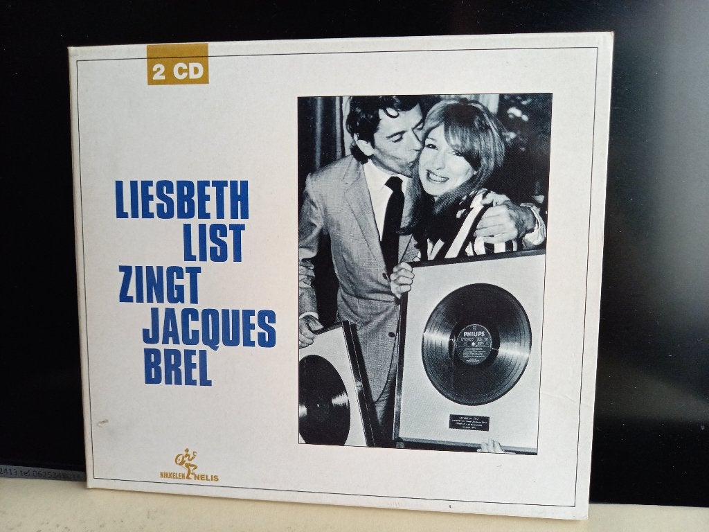 List Liesbeth zingt Jacques Brel - Box 2 CD, Ophalen of Verzenden, Zo goed als nieuw