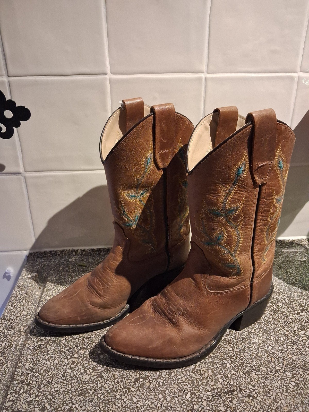 Old West Cowboylaarzen Maat 30, Gebruikt, Meisje, Ophalen of Verzenden, Laarzen