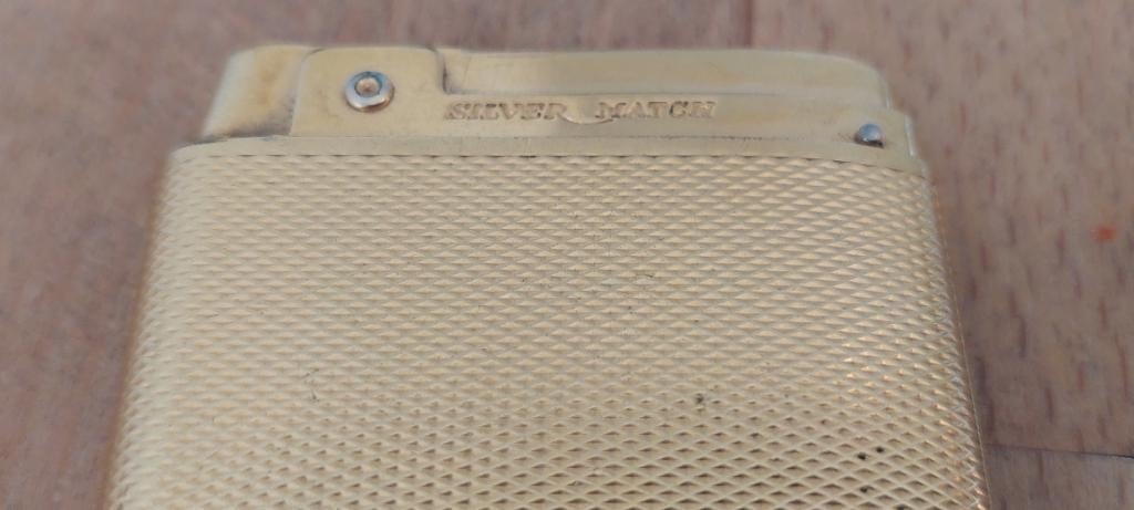 Vintage aansteker patent silver match ., Verzamelen, Ophalen of Verzenden, Gebruikt, Overige typen