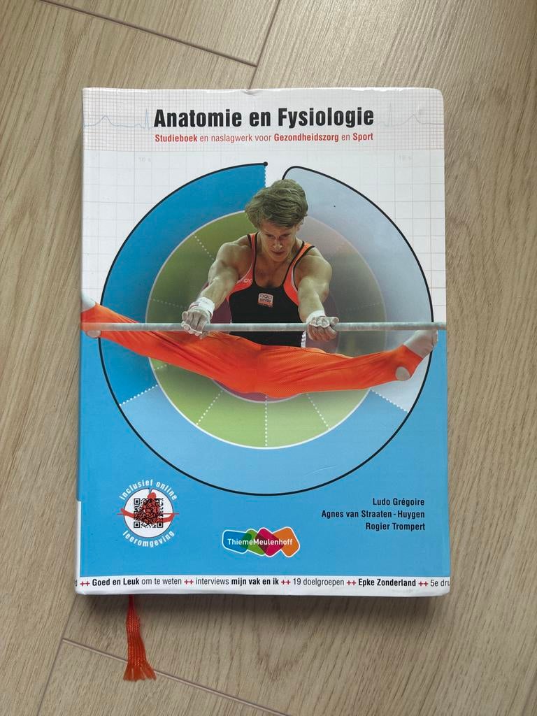 Anatomie en fysiologie - 5e druk, Boeken, Ophalen of Verzenden, Zo goed als nieuw, Ludo Grégoire; Agnes van Straaten-Huygen, Nederlands