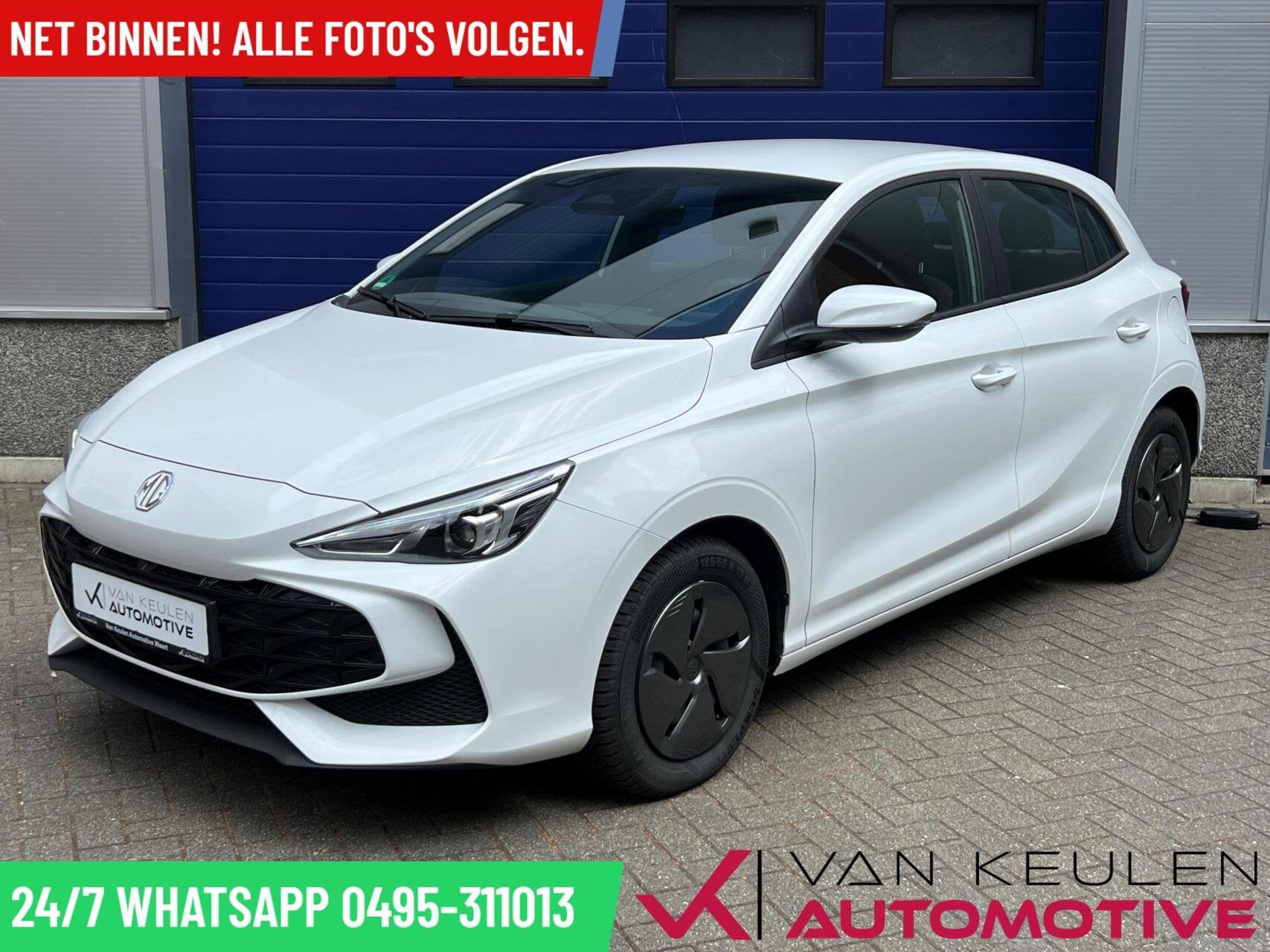 MG MG3 1.5 Hybrid+ l ACC l Camera l Carplay l 1E eigenaar l, Stof, 194 pk, 4 cilinders, Bedrijf