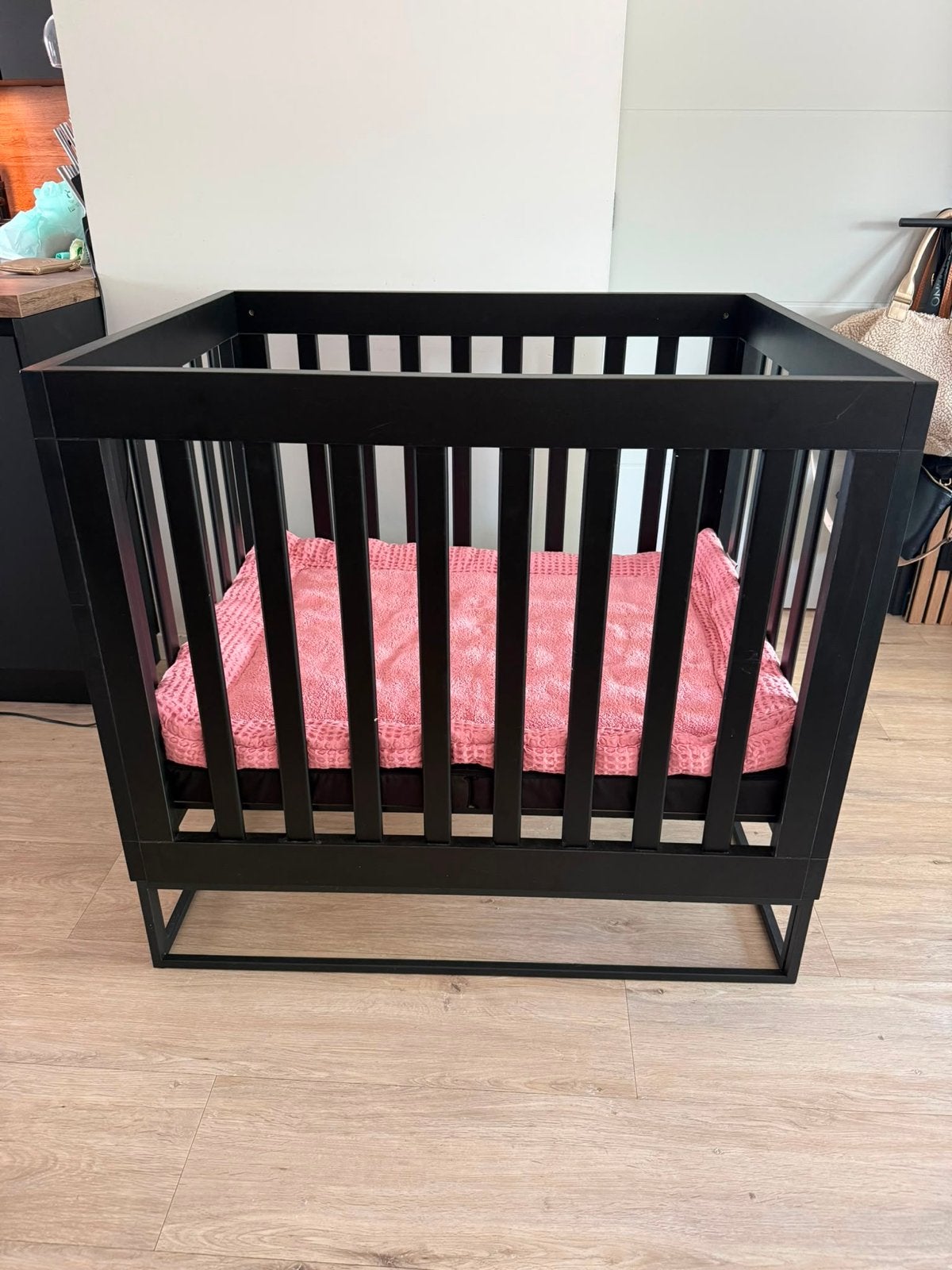 Nette box inclusief box matras en boxkleed, Kinderen en Baby's, Ophalen, Zo goed als nieuw, Vierkant, Boxkleed