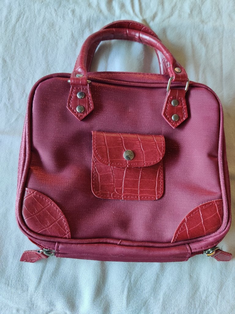 1 make-up tasje / schooletui met ritssluiting, 16x20 cm., Sieraden, Tassen en Uiterlijk, Ophalen of Verzenden, Gebruikt, Roze
