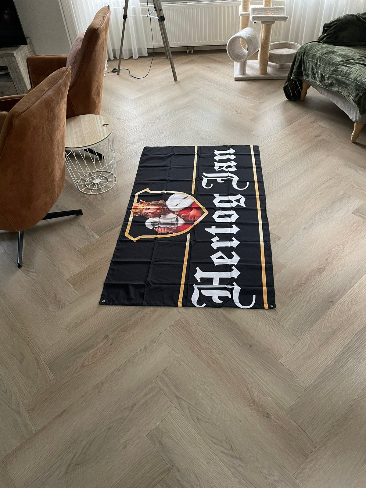 Hertog Jan vlag 150 x 90 cm Splinternieuw, Ophalen of Verzenden, Zo goed als nieuw