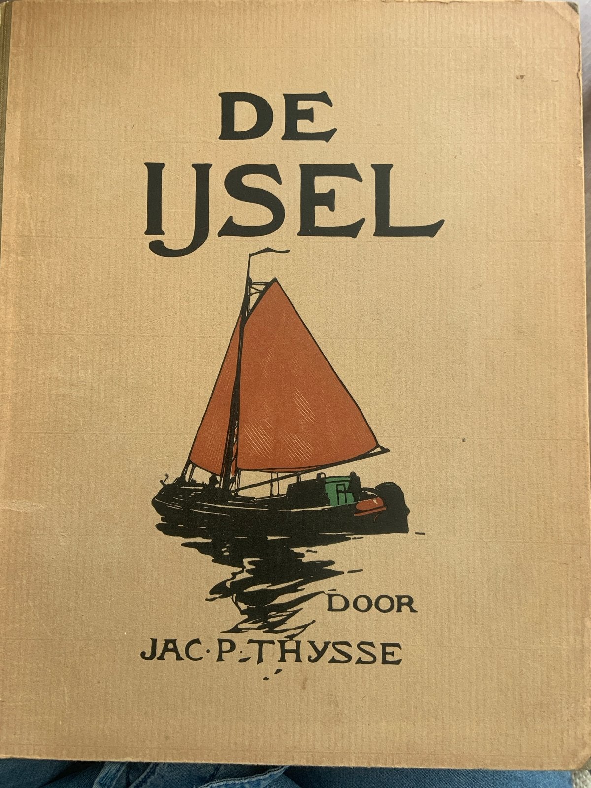 De IJsel - Jac. P. Thijsse - Verkade Album 1916, Verzenden, Gelezen, Plaatjesalbum