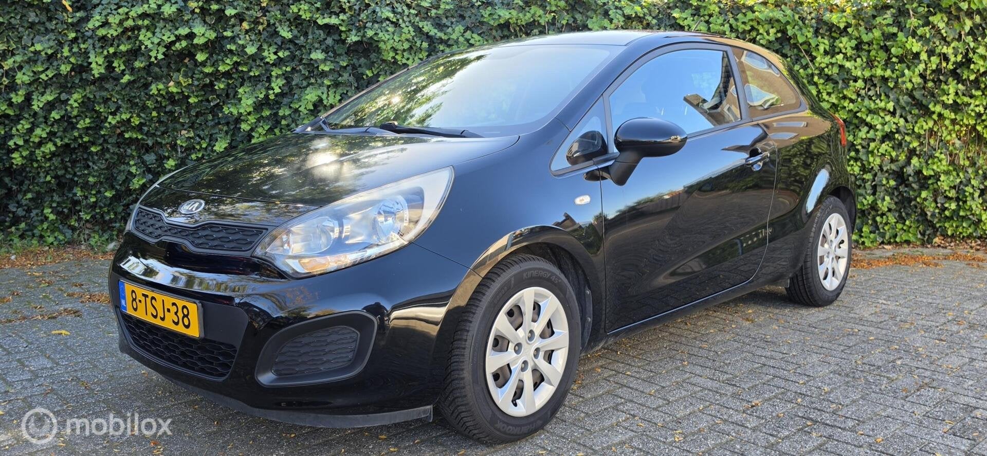 Kia Rio 1.2 CVVT ComfortLine, Auto's, Euro 5, 4 cilinders, Zwart, Origineel Nederlands