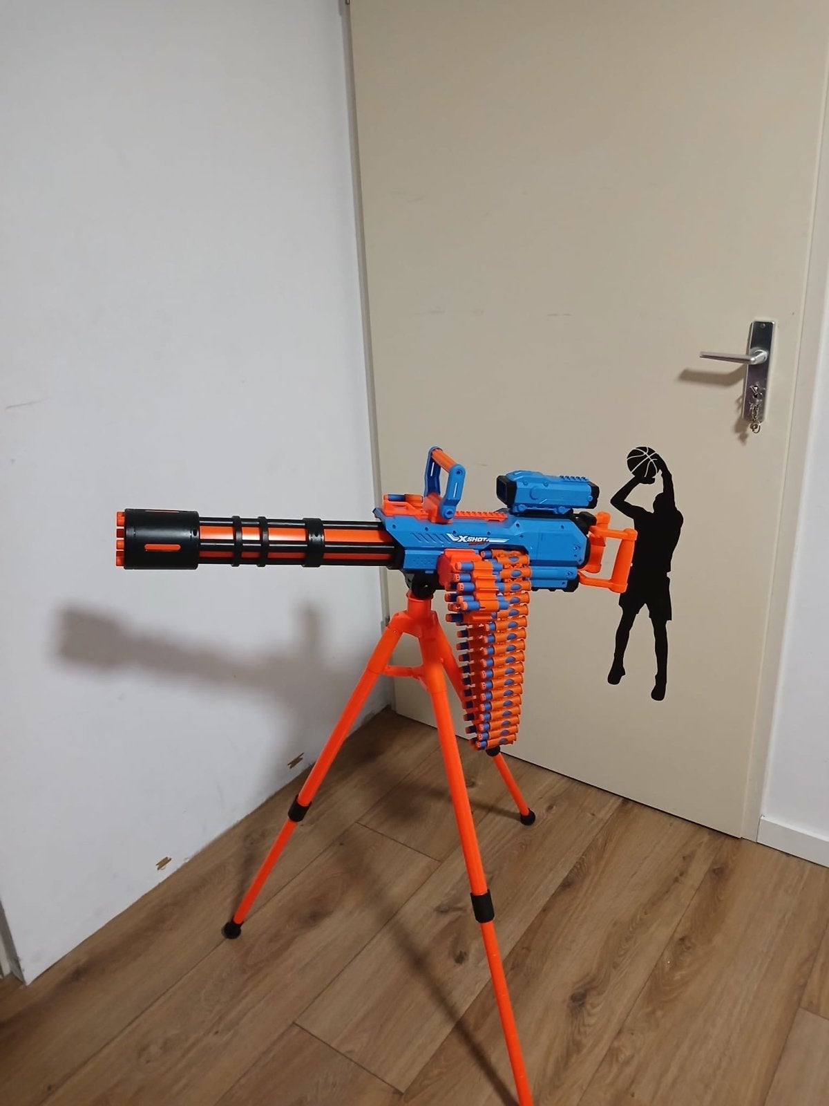 X-Shot Ultimate Insanity Blaster met statief, Ophalen, Zo goed als nieuw, Jongen of Meisje