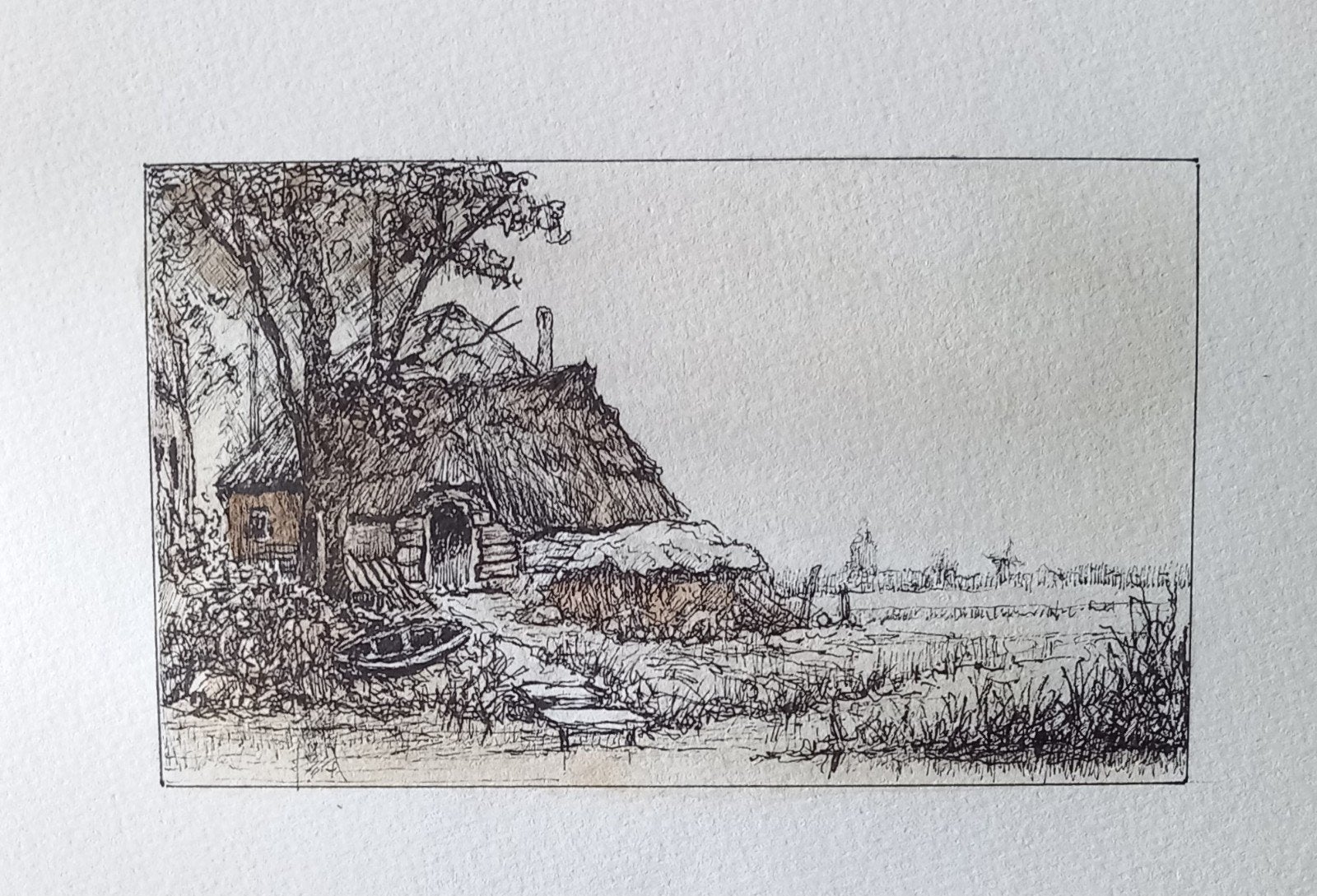 aquarel, Ophalen of Verzenden