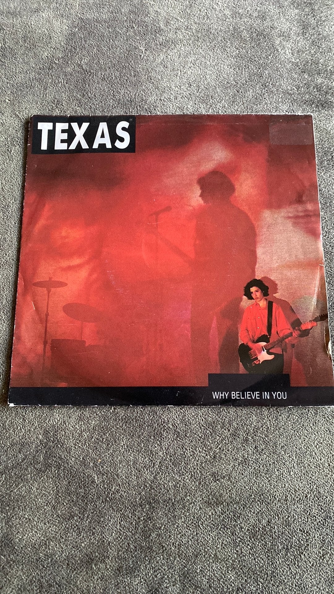 Vinyl single Texas - Why believe in you, Ophalen of Verzenden, Zo goed als nieuw, Pop