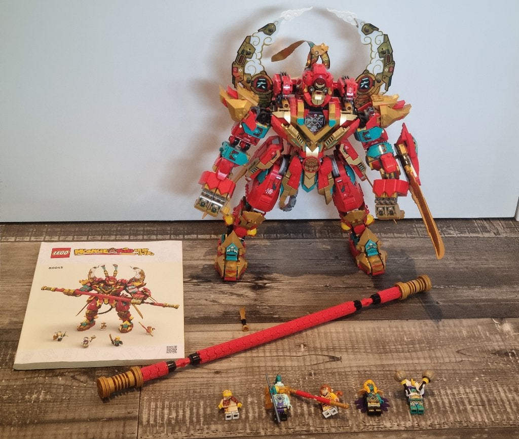 LEGO 80045 - Monkey King Ultra Mech - Monkie Kid, Gebruikt, Overige thema's, Lego, Ophalen of Verzenden