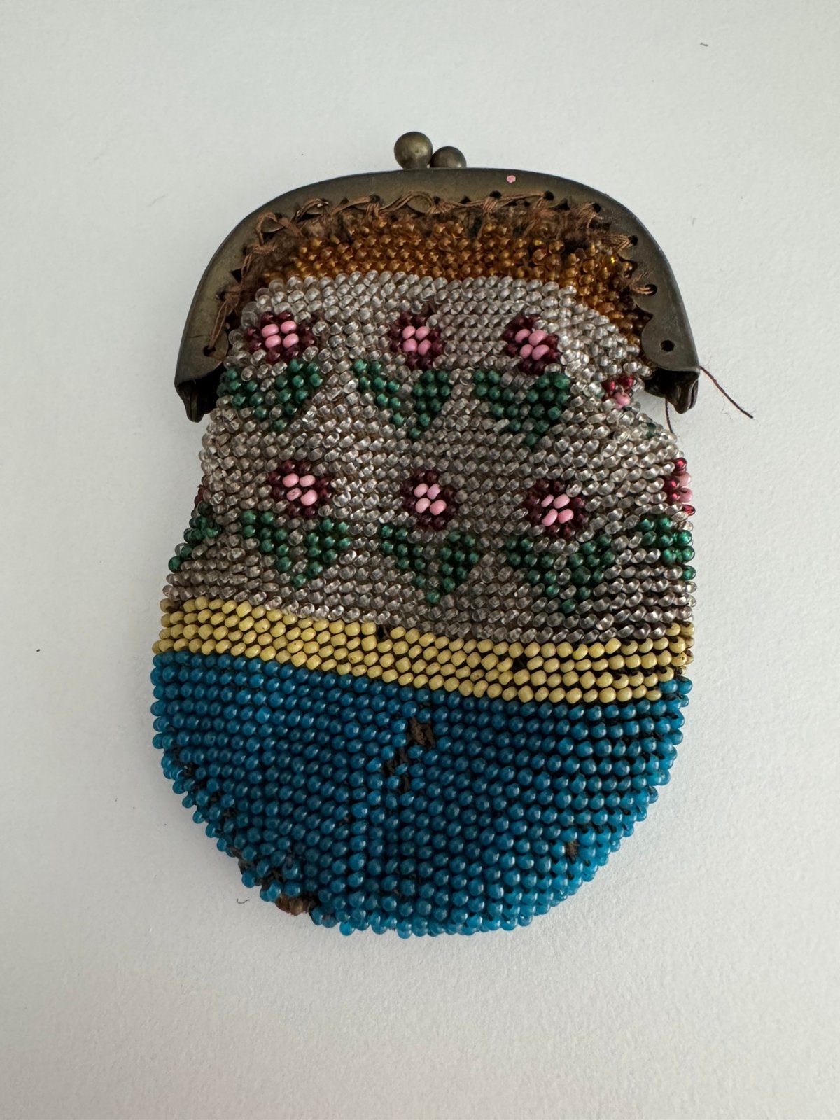 Beursbeugel kinderbeugel kralentasje kralenbeurs, Antiek en Kunst, Ophalen of Verzenden