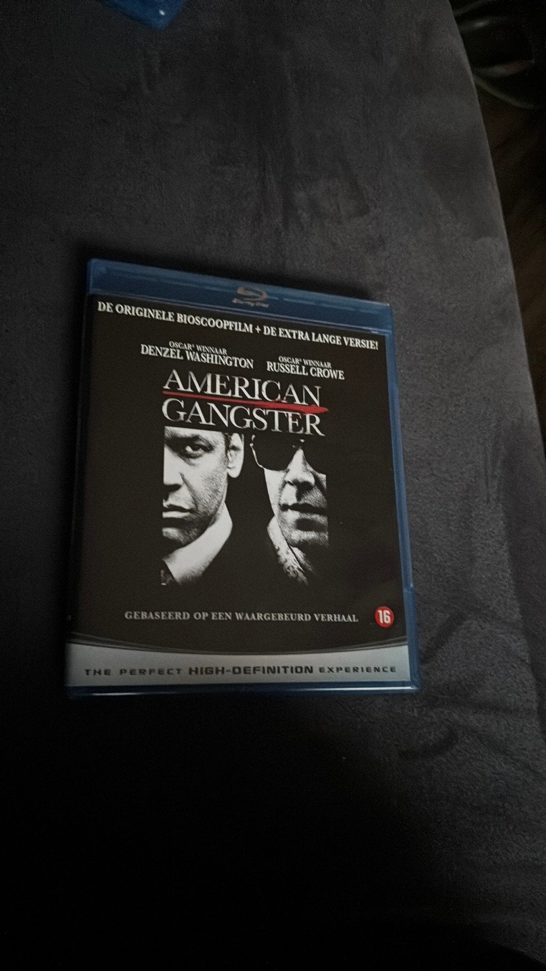 AMERICAN GANGSTER BLURAY, Cd's en Dvd's, Blu-ray, Ophalen of Verzenden, Zo goed als nieuw, Actie