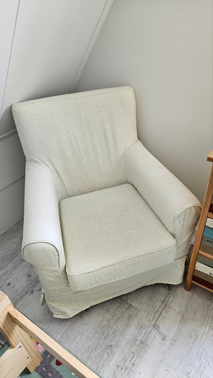 IKEA Ektorp fauteuil met afneembare hoes, Ophalen, Gebruikt, Klassiek, Comfortabel, 75 tot 100 cm