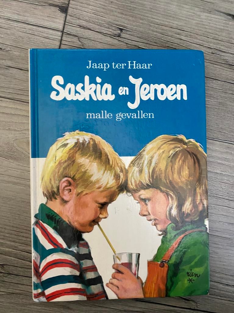 Saskia en Jeroen malle gevallen, Ophalen, Zo goed als nieuw