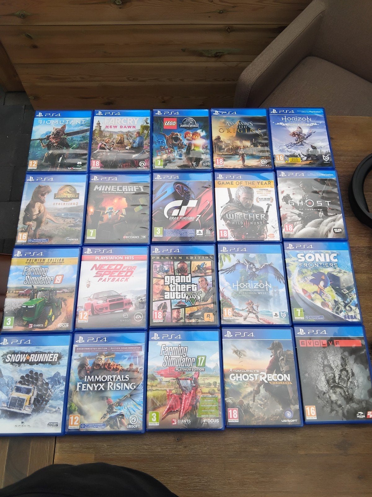 20 ps4 games, Ophalen, Overige genres, 1 speler, Eén computer