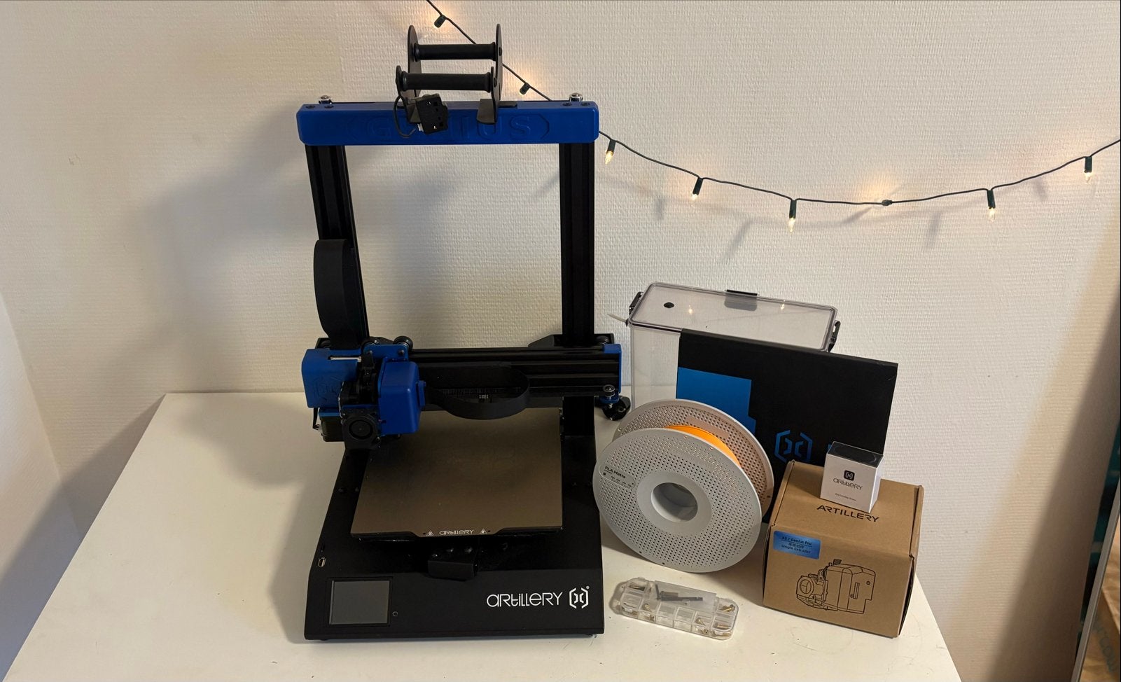 Artillery Genius Pro 3D-printer beginners set, Ophalen, Zo goed als nieuw, Filament