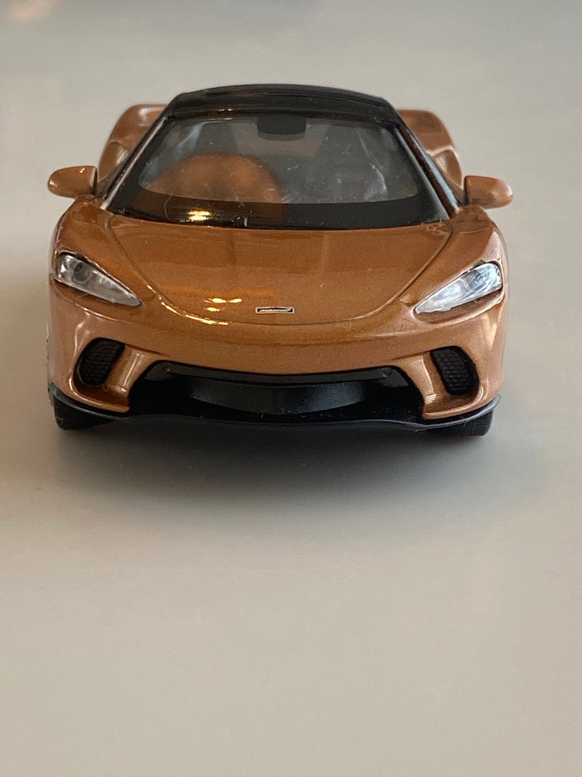 Mini model auto McLaren 750s Welly 12x4,5 cm, Ophalen of Verzenden, Zo goed als nieuw, Auto