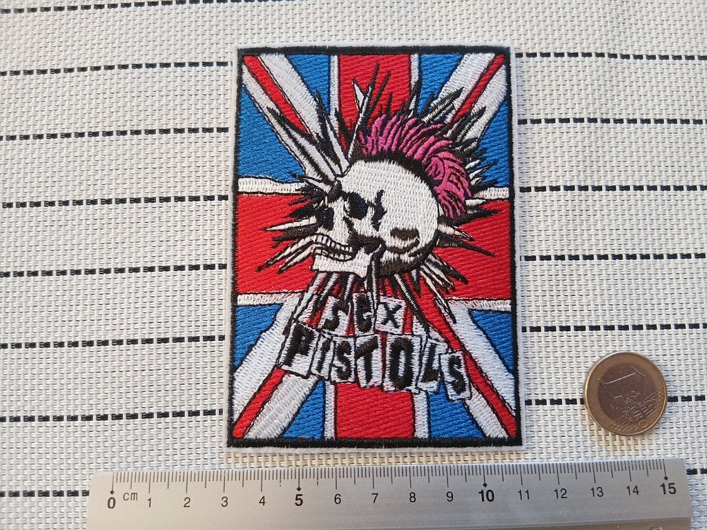 Sex Pistols leuke en nieuwe patch s128 punk, Ophalen of Verzenden, Nieuw, Kleding