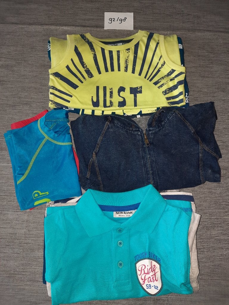 Jongens kledingpakket zomer maat 92/98, Ophalen of Verzenden, Gebruikt, Maat 92